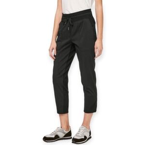 Lululemon Dance Studio Crop 25" Pants Black with Cinchable Hems 2